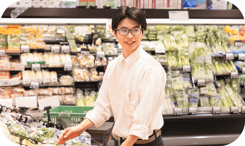 横野 嘉紀さん 仕事風景