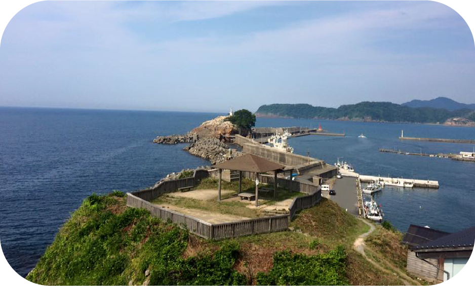 日本海の絶景を一望！「田後公園展望台」